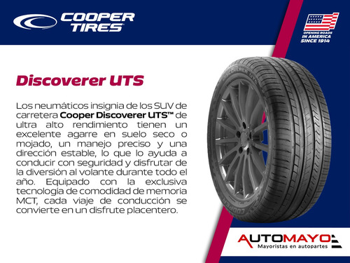 Set 2 Llantas Discoverer Uts Cooper 245/45r20 103w Xl