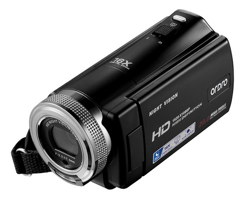 Videocámara Ordro HDV-V12 Full HD NTSC/PAL negra