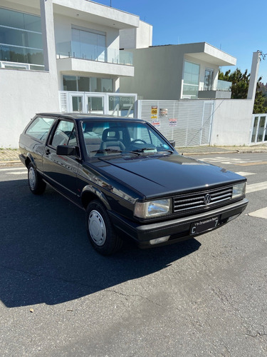 Imagem 3 de 10 de Volkswagem Parati Plus 1989 De Coleção Placa Preta Impecavel
