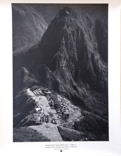 Machu Picchu Cultura Inca Foto Lamina Poster