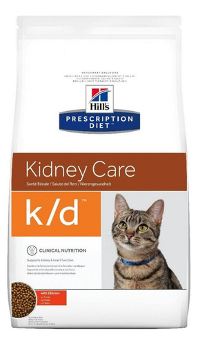 Hills Prescription K/d Renal Para Gatos 1,8 Kg Bolsa