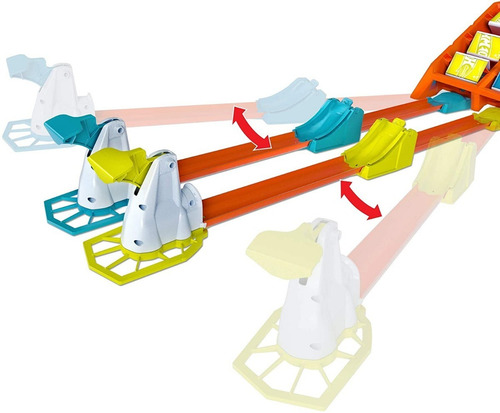 Pista Hot Wheels Vueltas Y Choques Día Del Niño