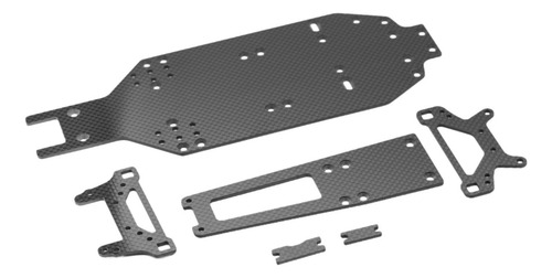 Chasis De Coche Rc De Fibra De Carbono, Accesorio De
