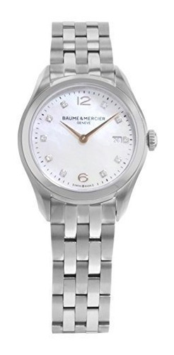 Baume & Mercier Moa10176 Clifton Cuarzo De Acero Inoxidable 