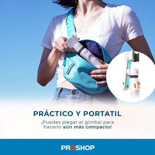 Imagen 4 de 10 de Estabilizador Gimbal Zhiyun Smooth Xs Celular Extensible !!