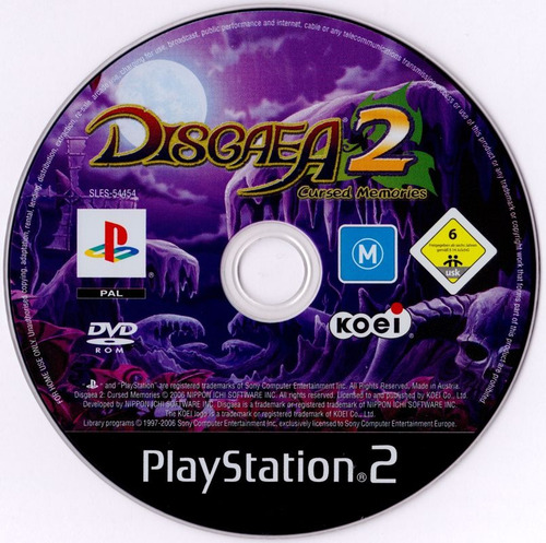 Disgaea 2: Cursed Memories Leia A Descrição Ps2