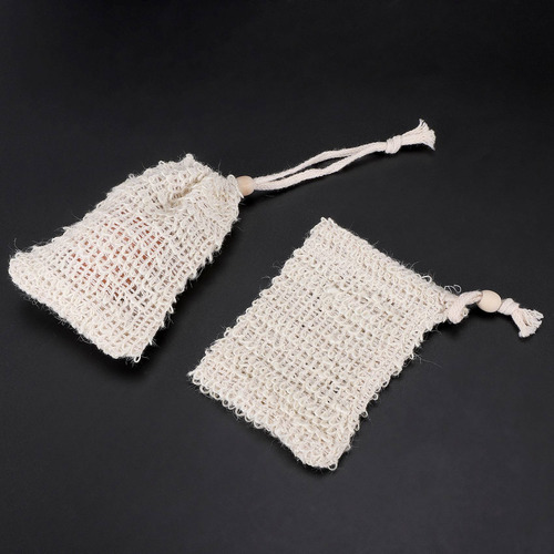 Paquete De 20 Bolsas Exfoliantes De Jabón, Jabón De Malla De