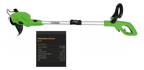 Bordeadora Electrica Forest & Garden Be 510 220v Jardin