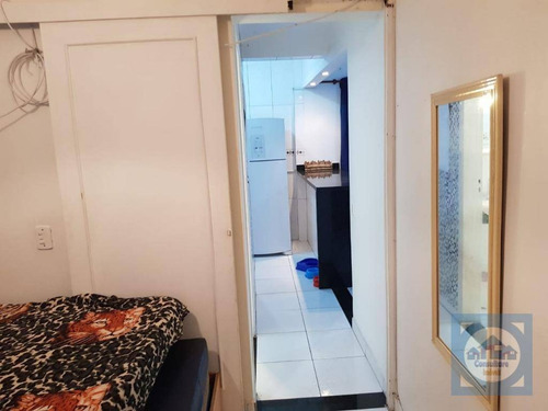 Imagem 15 de 22 de Apartamento Com 1 Dormitório À Venda, 57 M² Por R$ 190.000,00 - Centro - São Vicente/sp - Ap5463