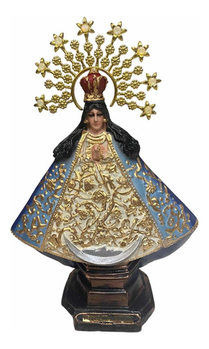 Virgen De La Salud Hermosa Figura De Resina Fina Decoración