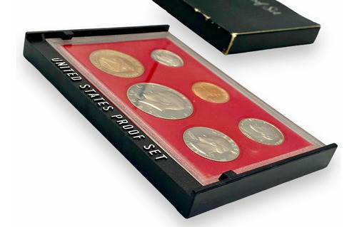 Set De 6 Monedas Proof De Los Estados Unidos De America 1982 (Usado)