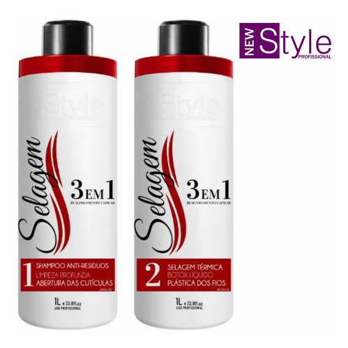 Selagem 3em1 Semi Definitiva Liso Absoluto 2x1l New Style