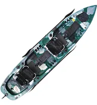 Comprar Caiaque Mero Duplo Caiaker Pesca Pronta ! Cor Exército