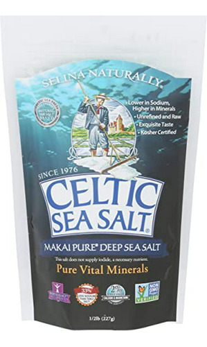 Sal Marina Gourmet Pura Celtic Sea Salt, 8 Oz.