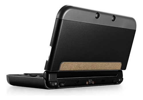 Funda New Nintendo 3ds Xl Ll 2015 Aluminio Plastico Negra