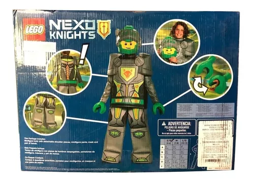 Disfraz Lego Original Nexo Knights Aaron Deluxe Niño