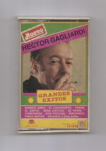 Héctor Gagliardi Grandes Éxitos Cassette Usado