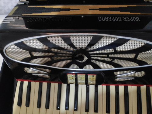 Imagem 5 de 6 de Acordeon Sanfona Euterpe & Corvino 80 Baixos Italiana -gaita