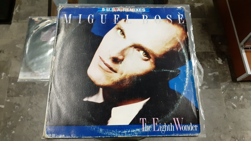 Lp Miguel Bose The Eight Wonder Single En Acetato,long Play