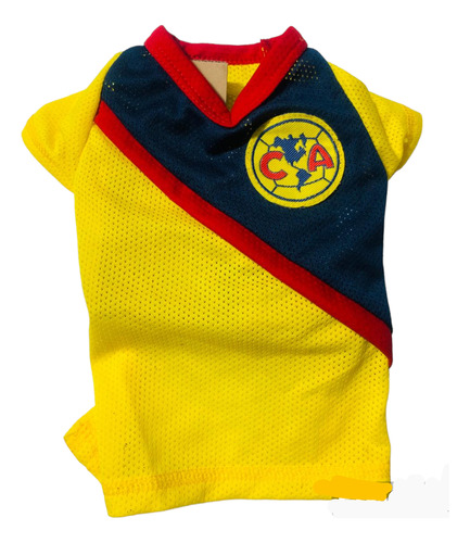 Jersey Playera Deportiva Para Perro América Talla Cuatro