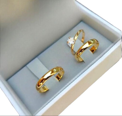 Promoção De Alianças Para Noivado E Casamento - 4mm