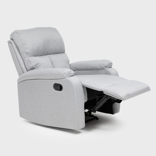 Berger Reclinable Moderno 1 Cuerpo Matheus Gris Vs8070bgr