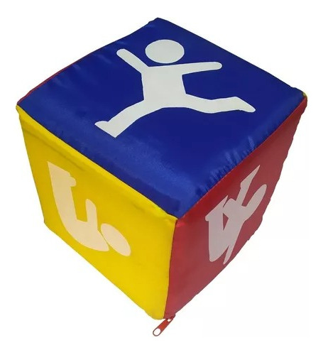 Cubo De Juegos Didactico Para Hacer Ejercicios 20cm