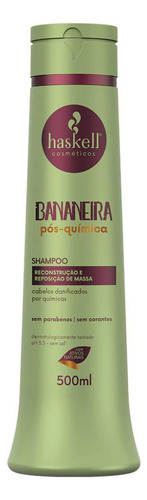 Shampoo Haskell Bananeira Pós-química 500ml