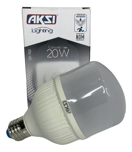 Lámpara Led Con Sensor De Movimiento 20 W Aksi 116426