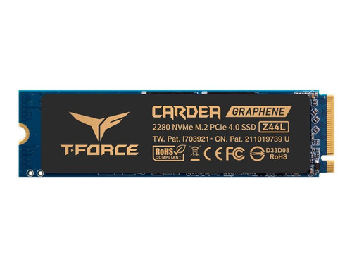 Ssd Interno Teamgroup T Force Cardea Z44l Gaming 250gb /v