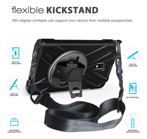 Funda Braecn Galaxy Tab Active 2, Funda Resistente, Con C...