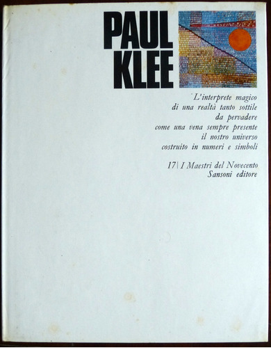 Paul Klee I Maestri Del Novecento Hans Jaffe Italiano