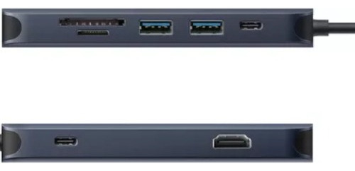 Hub Usb-c Hyperdrive Next 8-1 Hasta 140w Hyper Color Azul