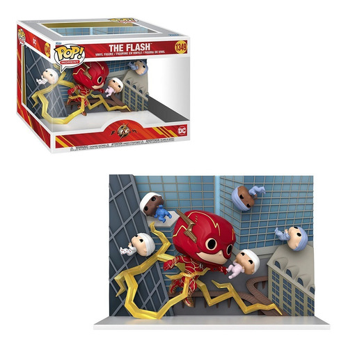 Funko Pop Dc Heroes The Flash Movie Moment The Flash