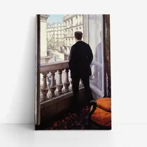 Comprar Quadros Canvas Arte Pinturas Artistas Pintores 100x70cm Cor Homem Jovem Sua Janela Armação Borda Infinita