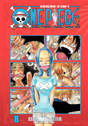 One Piece 3 Em 1 - Volume 08