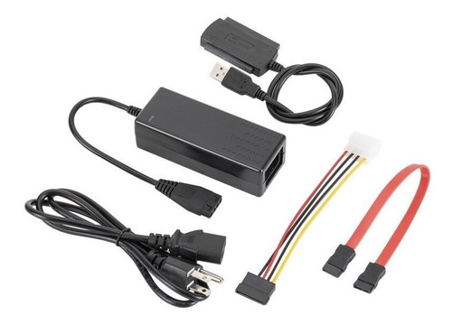 Adaptador Disco Duro Ide Sata 2.5 3.5 A Usb Con Fuente Lince