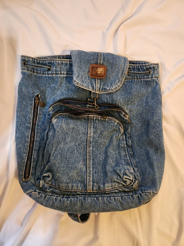 Mochila Faded Glory Denim Ajustable Jean