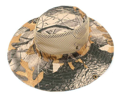 Sombrero Tactico Camuflaje Pesca Caza Camping Transpirable