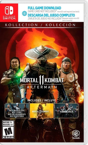 Imagen 1 de 5 de ..:: Mortal Kombat 11 Aftermath ::.. Switch En Gamewow