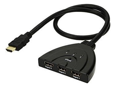 Conmutador Hdmi, Selector De Conmutadores Hdmi, 3 Puertos, 1