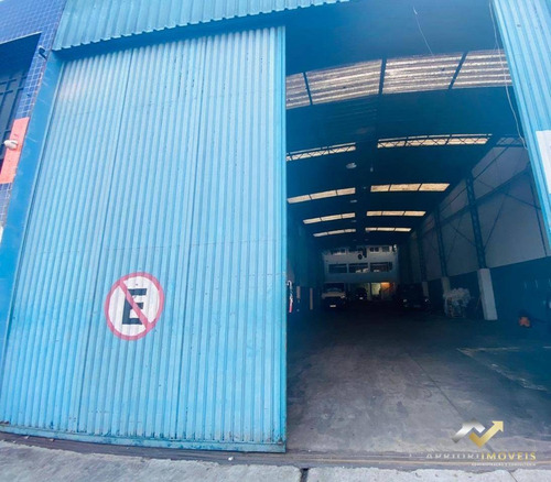 Galpão Para Alugar, 500 M² Por R$ 8.000,00/mês - Vila América - Santo André/sp - Ga0077