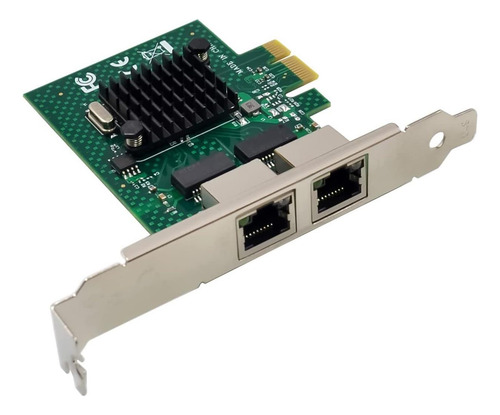 Adaptador De Servidor Pcie Gigabit Ethernet De Doble Puerto