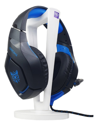 Suporte Apoio De Mesa Gamer P/ Headset Headphone Fone Branco