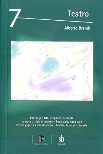 Libro Teatro 7 De Brandi Alberto