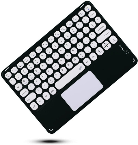 Teclado Bluetooth + Touch Pad Mouse Tableta iPad Español