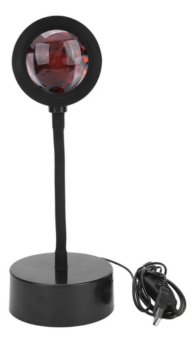 Proyección Led Roja Para Dormitorio, Rotación De 180 Grados,