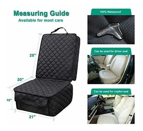 Imagen 2 de 3 de Cubierta Del Asiento Delantero Impermeable Del Coche De...