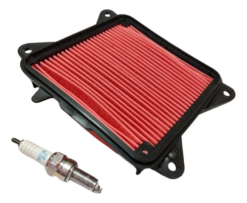 Kit Generico Filtro De Aire Y Bujia Suzuki Dr150 Dr 150