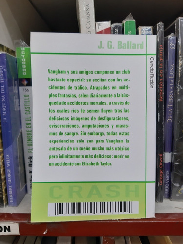 Crash, De J.g. Ballard. Editorial Octaedro En Español